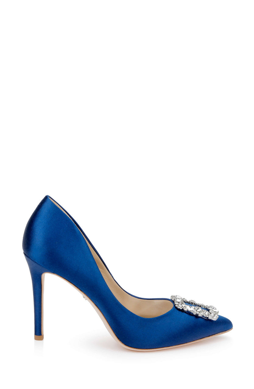 Blue | Cher Pointed Toe Evening Pump