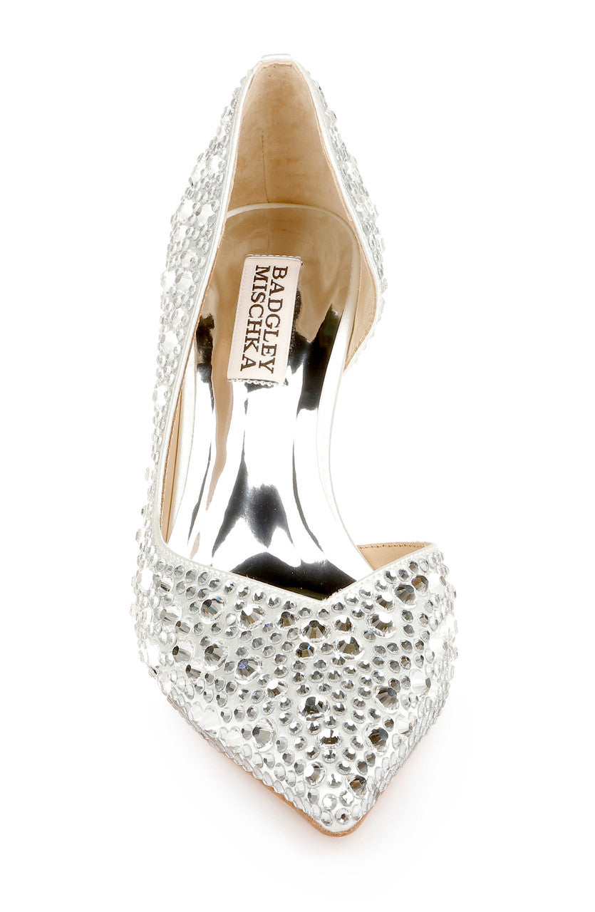 White | Daisy III Bridal Stiletto
