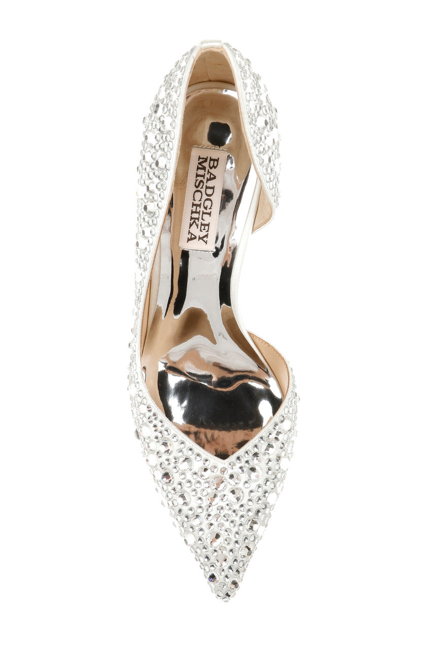 White | Daisy III Bridal Stiletto