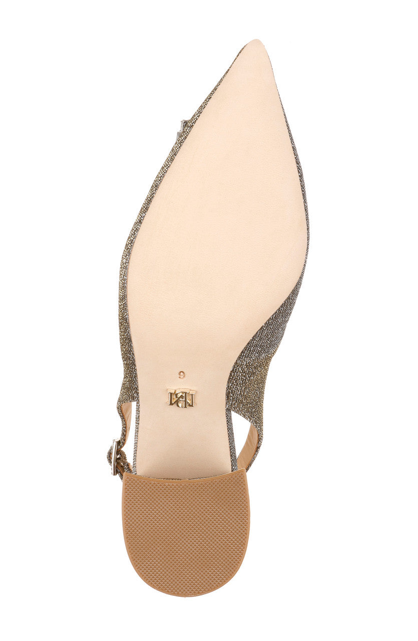 Pewter Glitter | Marlee Metallic Block Heel
