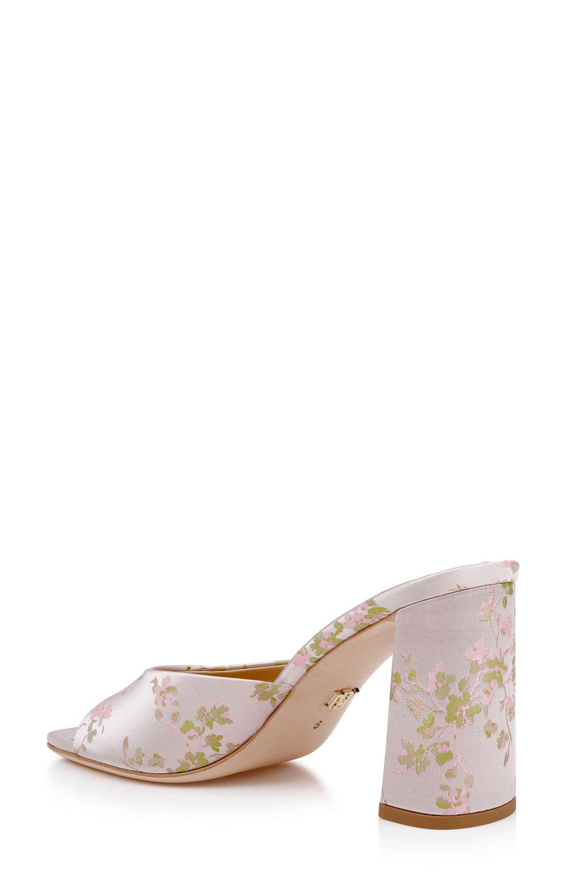 Light Pink | Cadence Block Heel Slide Back Side