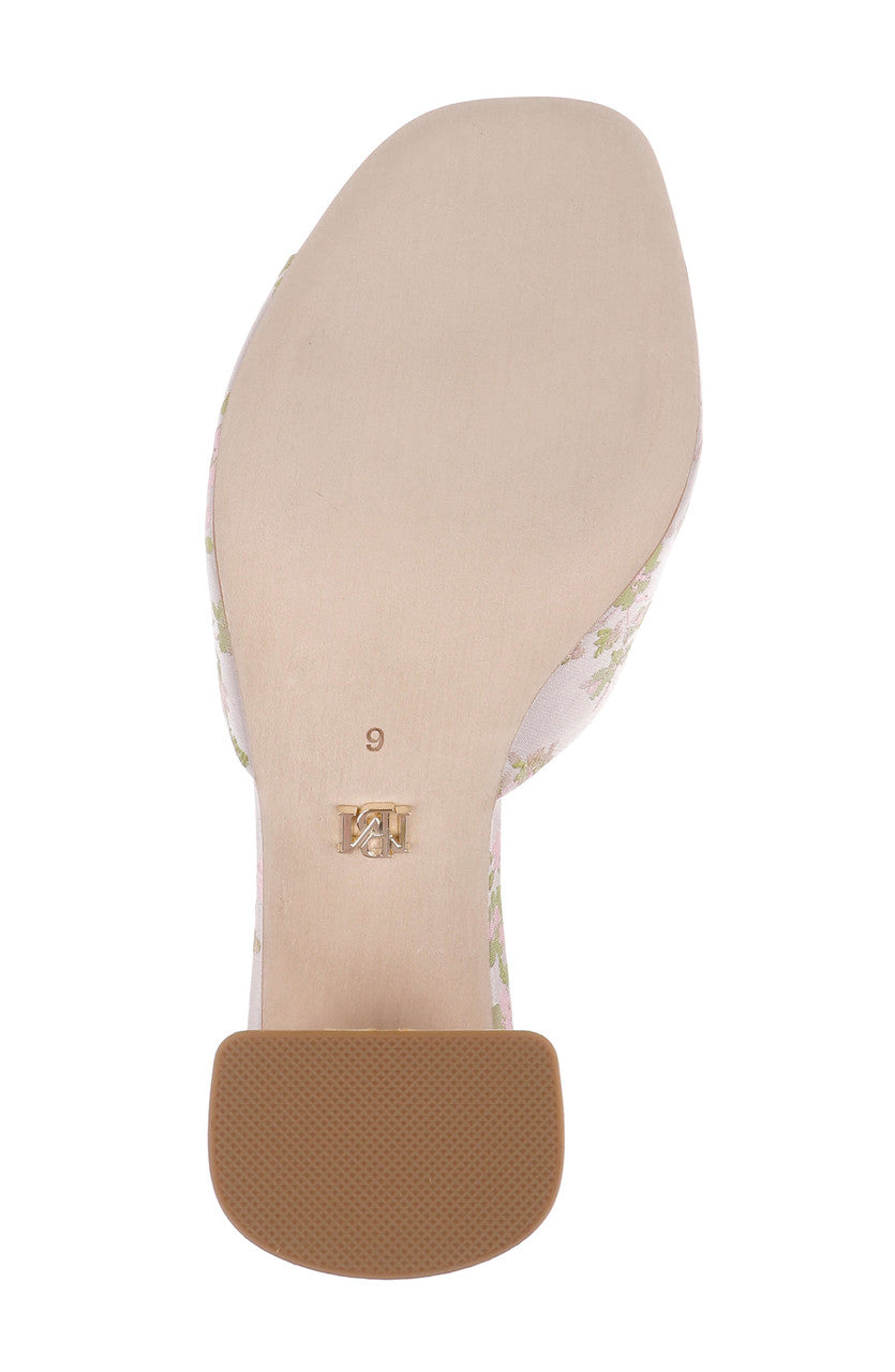 Light Pink | Cadence Block Heel Slide Bottom