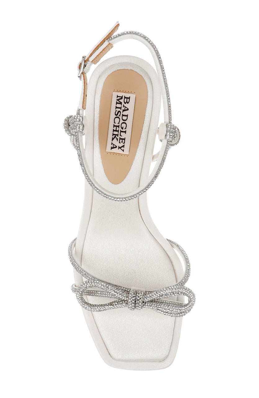 Dandelion Ankle Strap Kitten Heel Sandals by Badgley Mischka