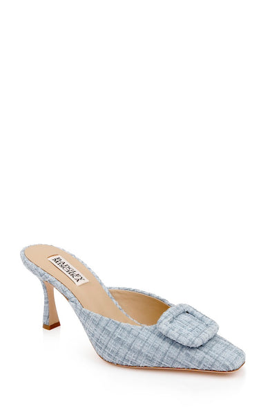 Graylynn Mid Heel Square Toe Mules by Badgley Mischka