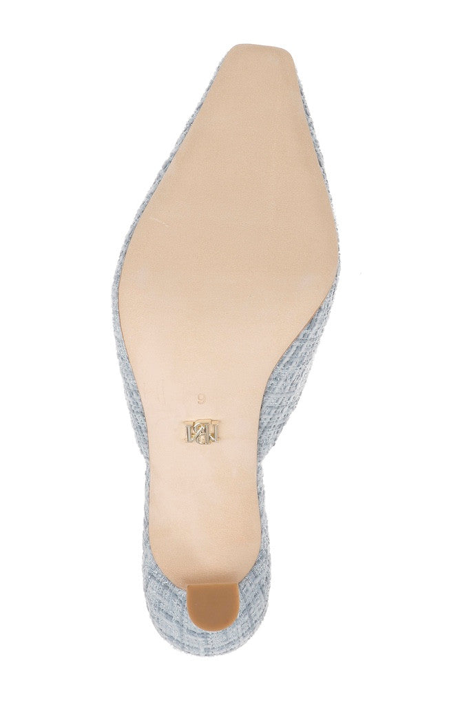 Graylynn Mid Heel Square Toe Mules by Badgley Mischka