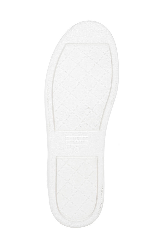 Moonstone Blue | Gem Dressy Satin Sneakers Sole
