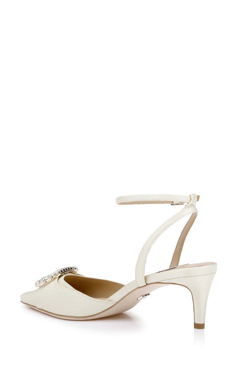 Yellow | Odesza Ankle Strap Pump Back Side