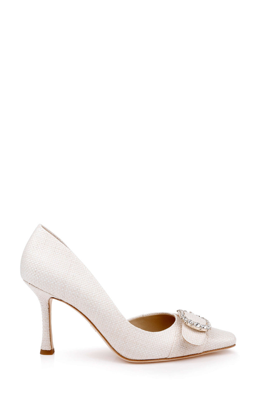 Chalk | Odyssey Half d'Orsay Pump Side