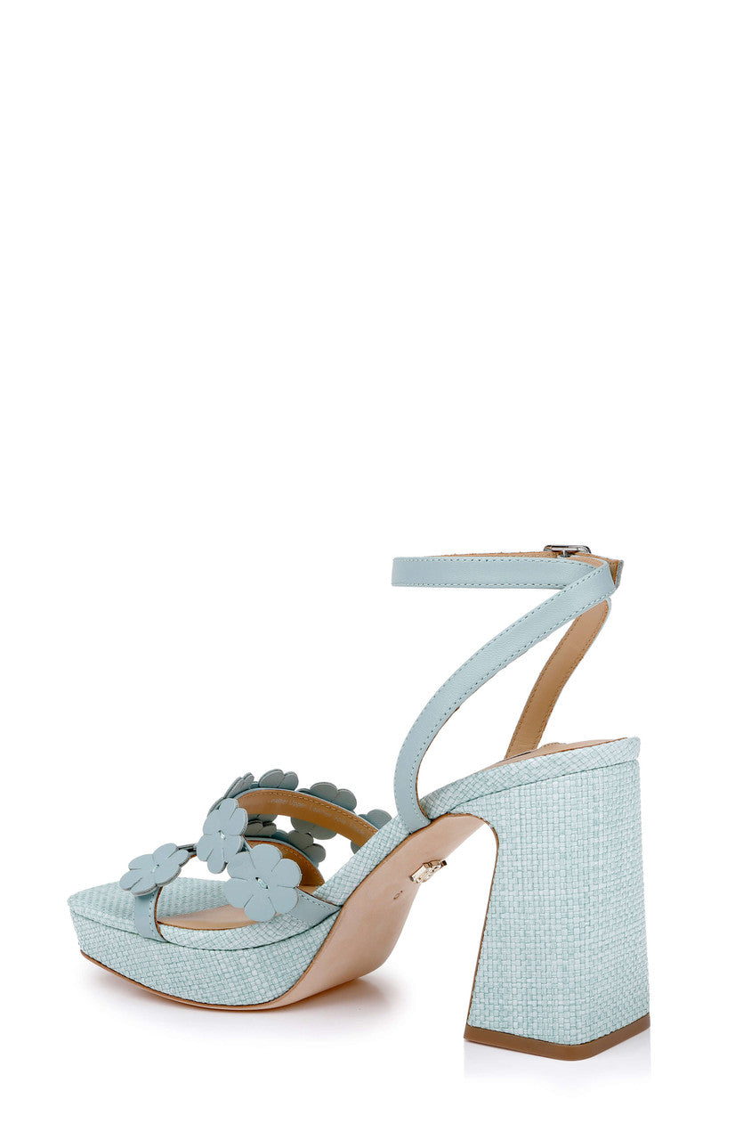 Ocean Leather | Waverly Block Heel Platform Sandal Back Side