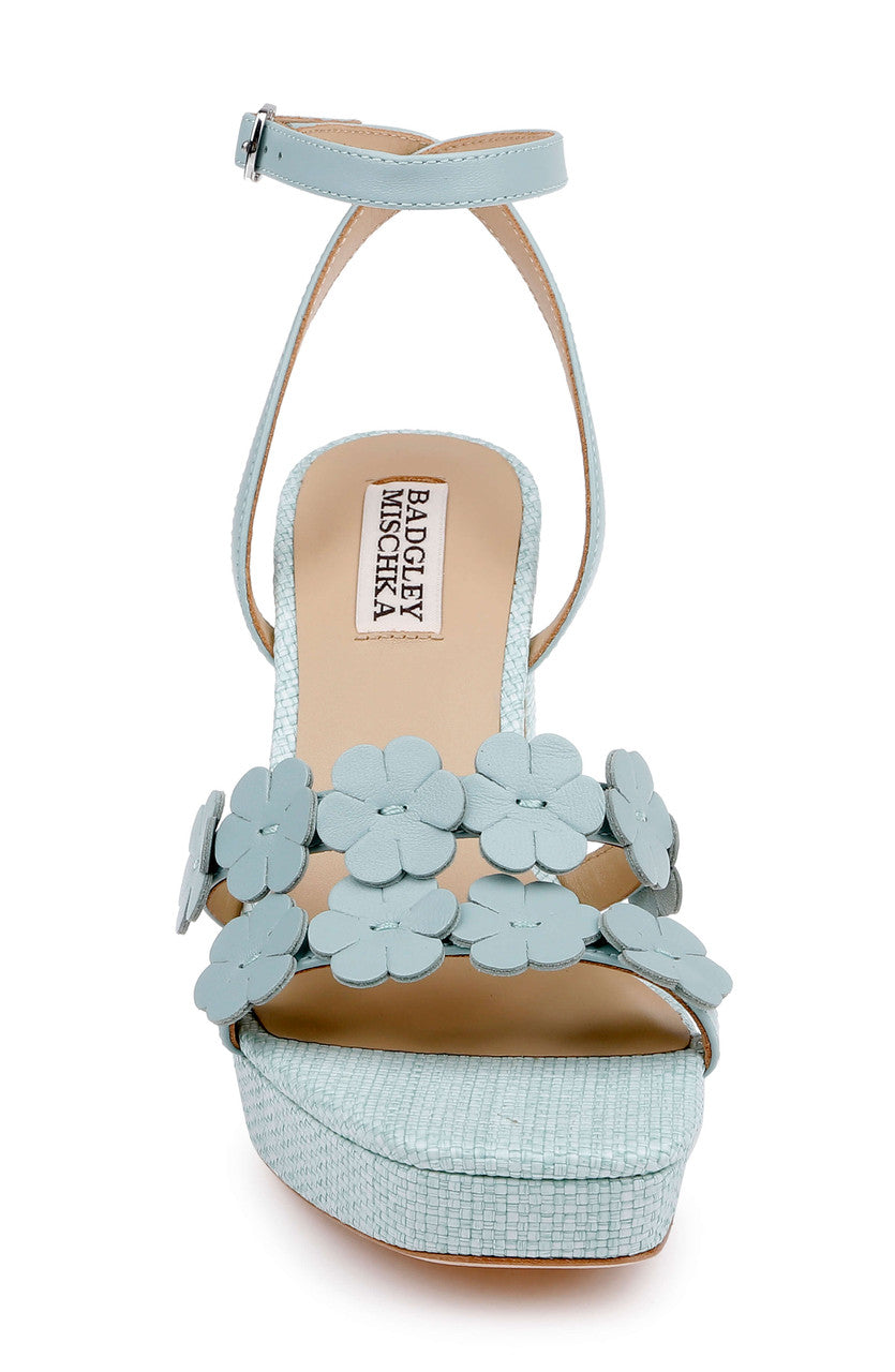 Ocean Leather | Waverly Block Heel Platform Sandal Front