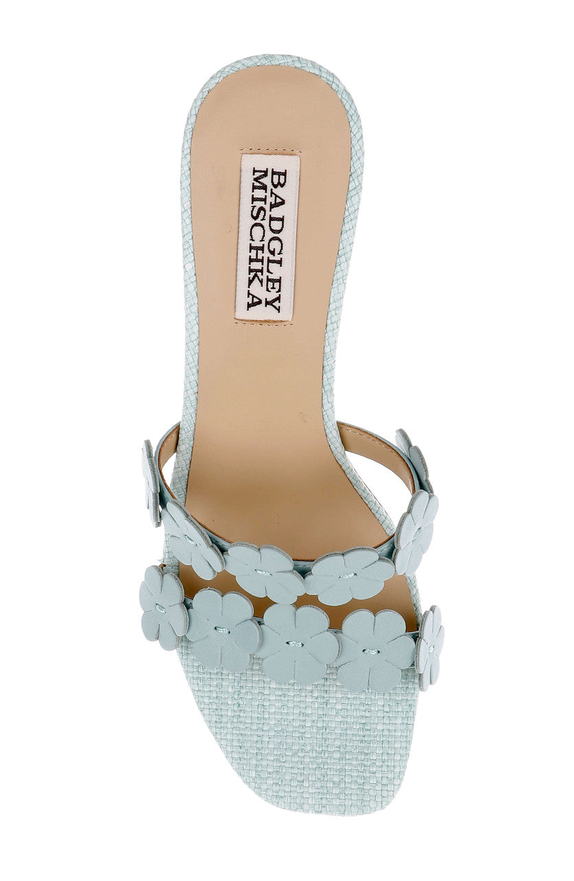 Ocean Leather | Webster Block Heel Sandals Top