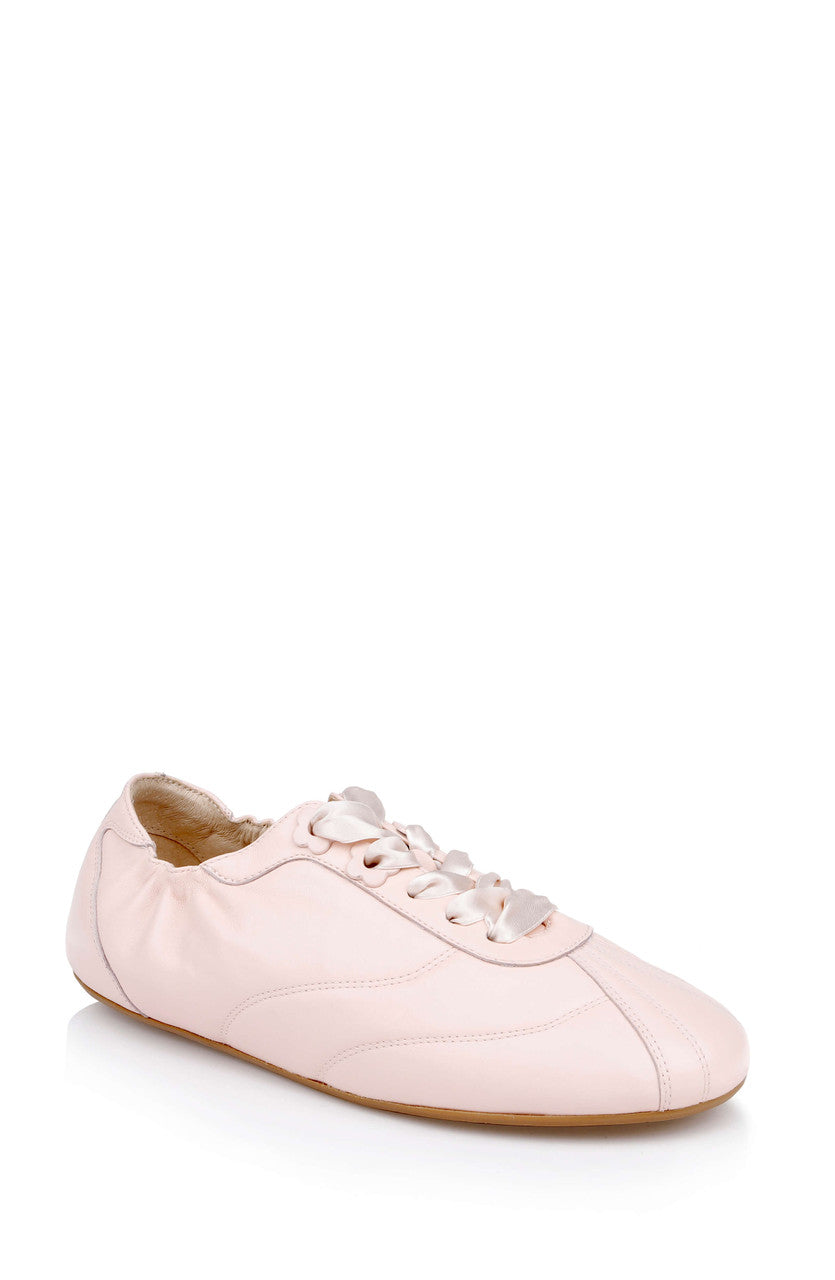 Rose Leather | Wilmott Slip-On Sneaker Front Side