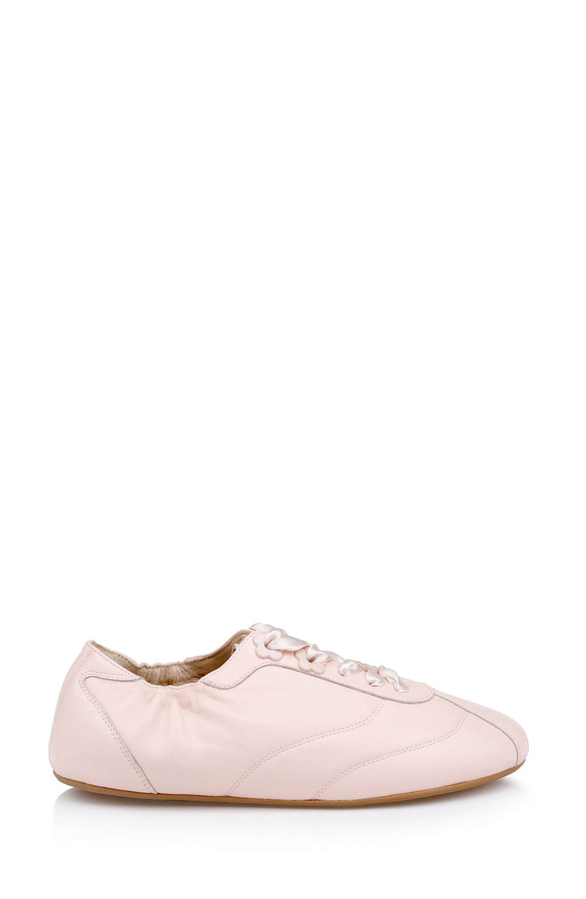 Rose Leather | Wilmott Slip-On Sneaker Side