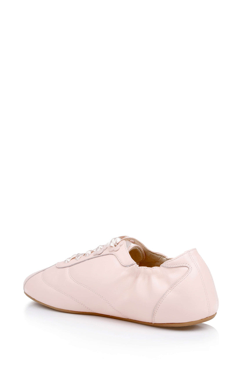 Rose Leather | Wilmott Slip-On Sneaker Back Side