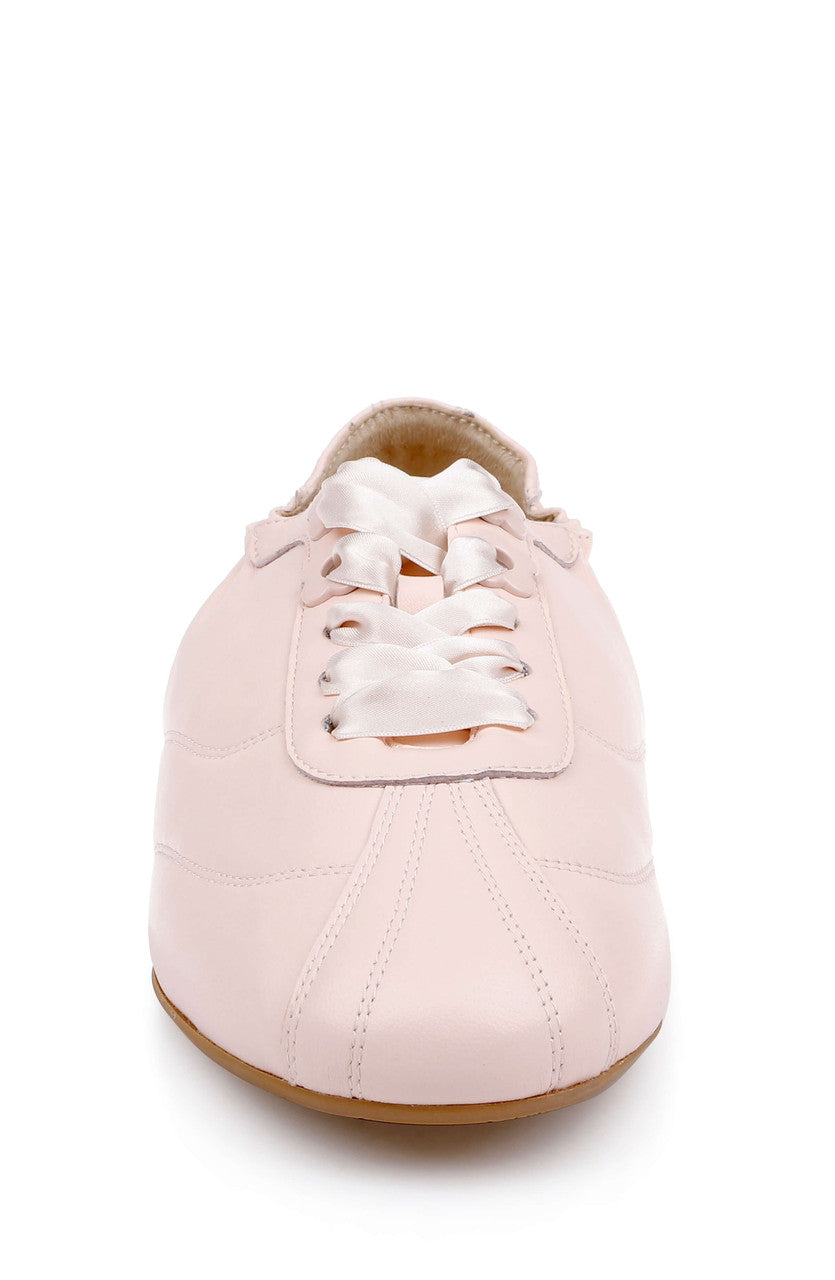 Rose Leather | Wilmott Slip-On Sneaker Front