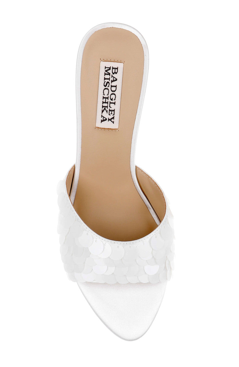 Winika Heeled Mule Sandal by Badgley Mischka