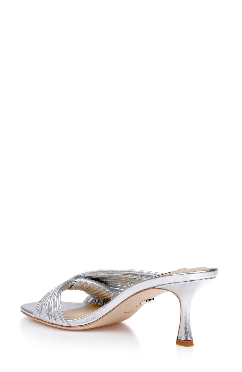 Silver Metallic | Winta Slide Sandal Back Side