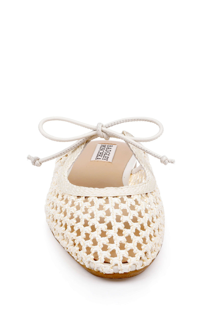 Xailee Woven Pointed Toe Mule by Badgley Mischka