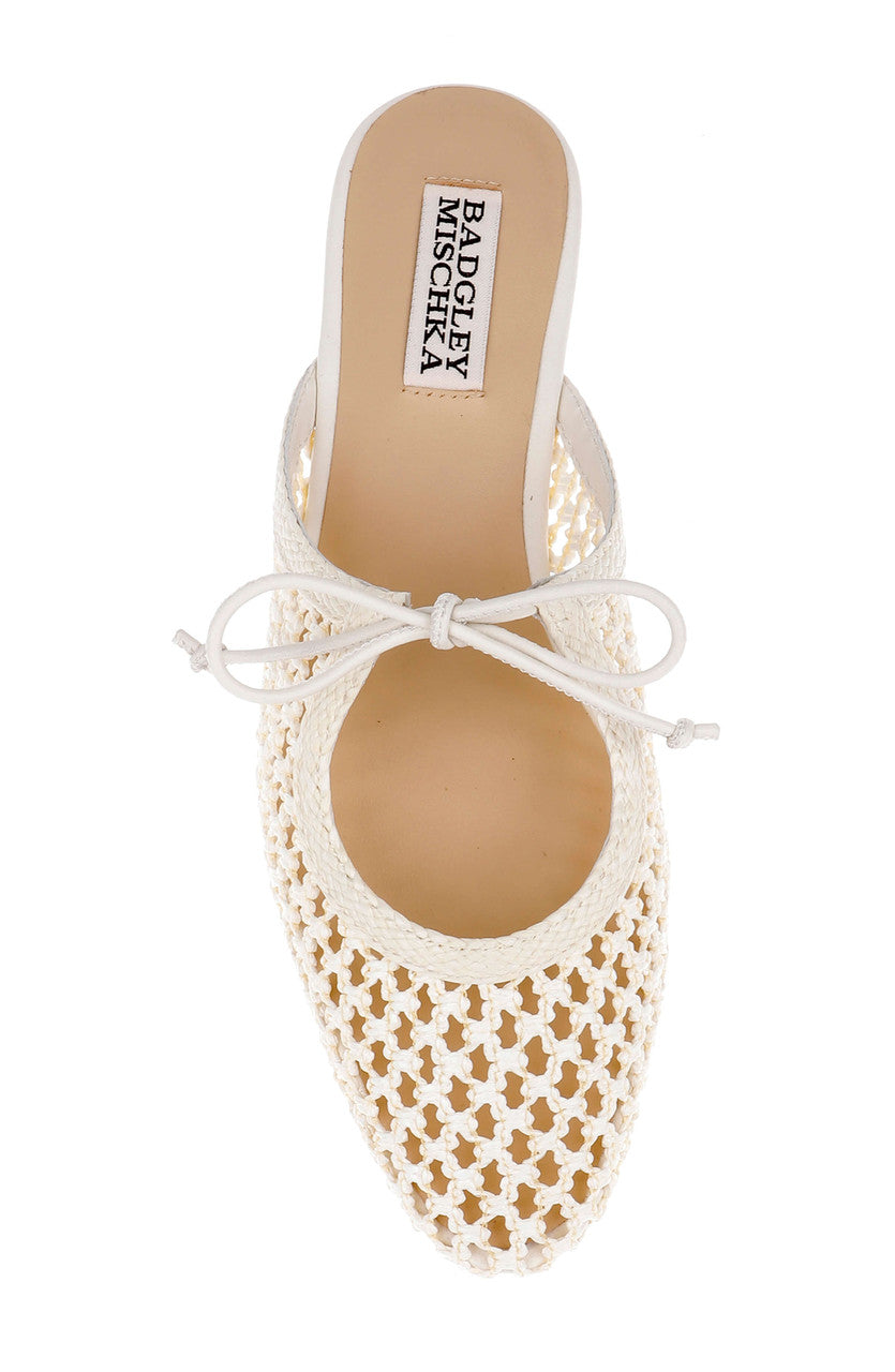 Xailee Woven Pointed Toe Mule by Badgley Mischka