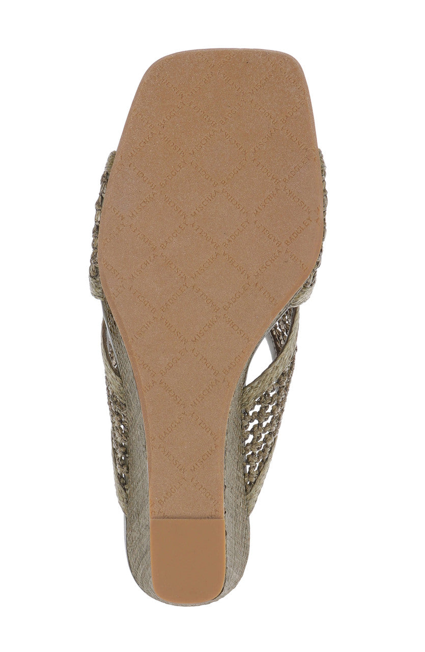 Olive Rafi | Xandria Wedge Slide Sandal Sole