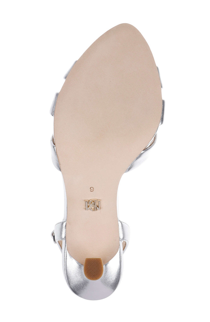Silver Leather | Xeilani Ankle Strap Sandal Sole