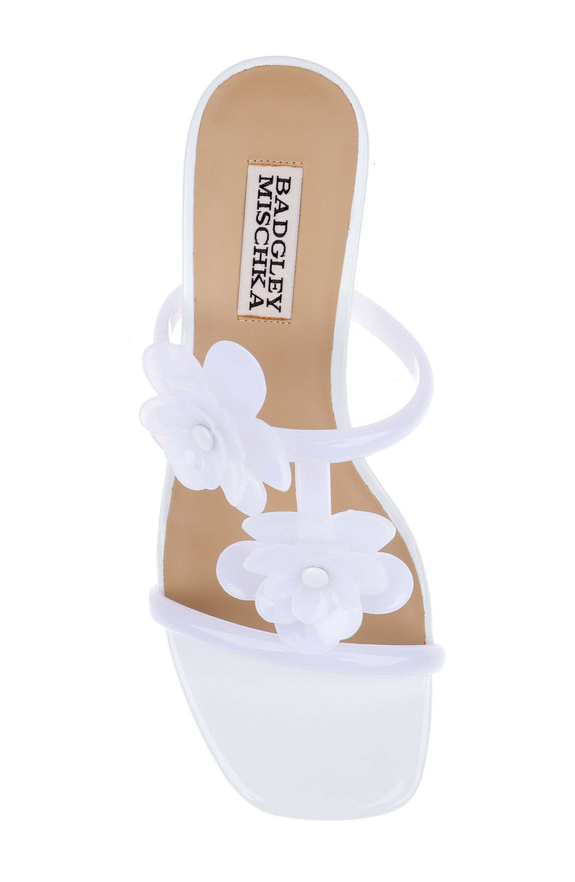 White White | Xyra Jelly Heeled Sandal Top