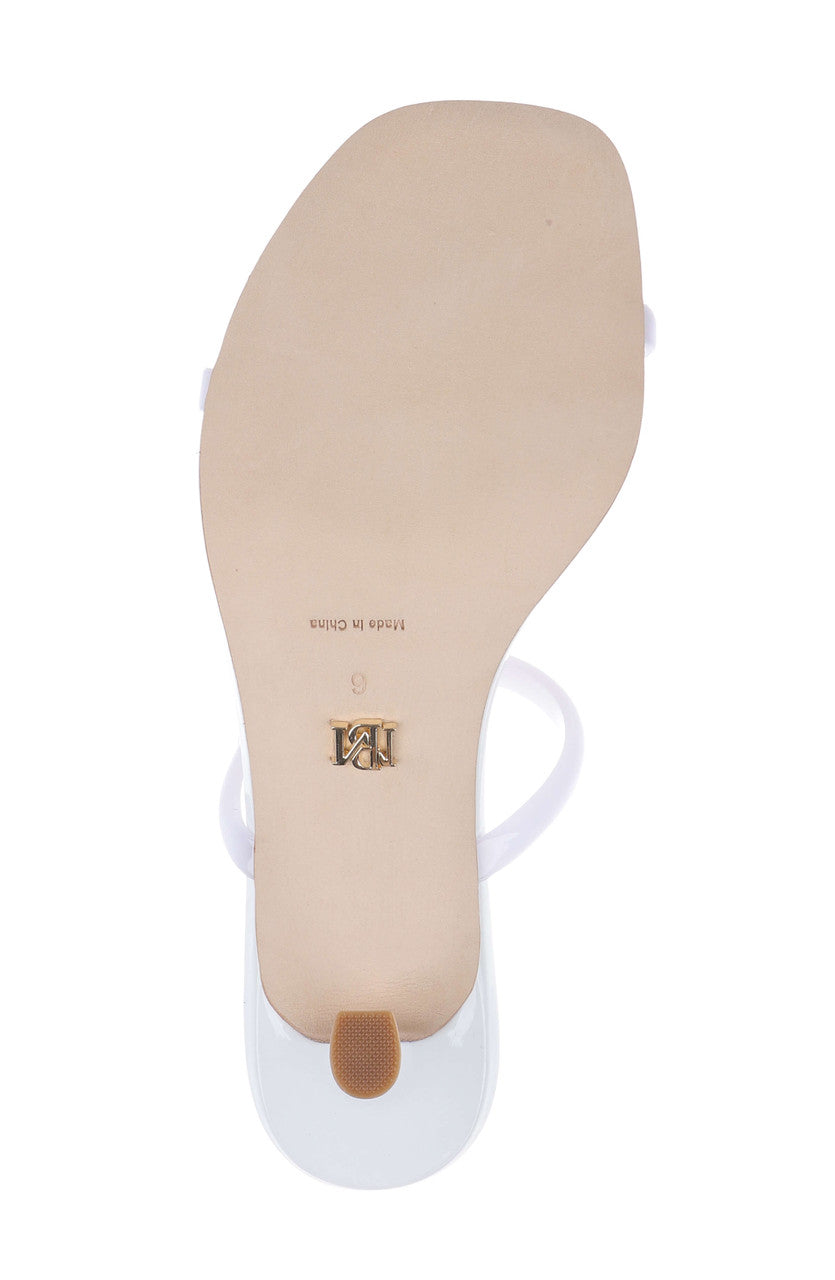 White White | Xyra Jelly Heeled Sandal Sole