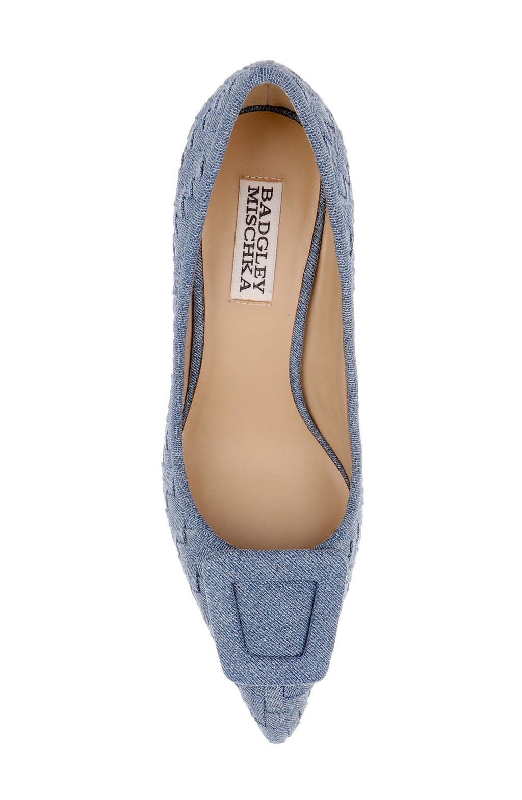 Light Denim | Yanet Pointed Toe Pump Top