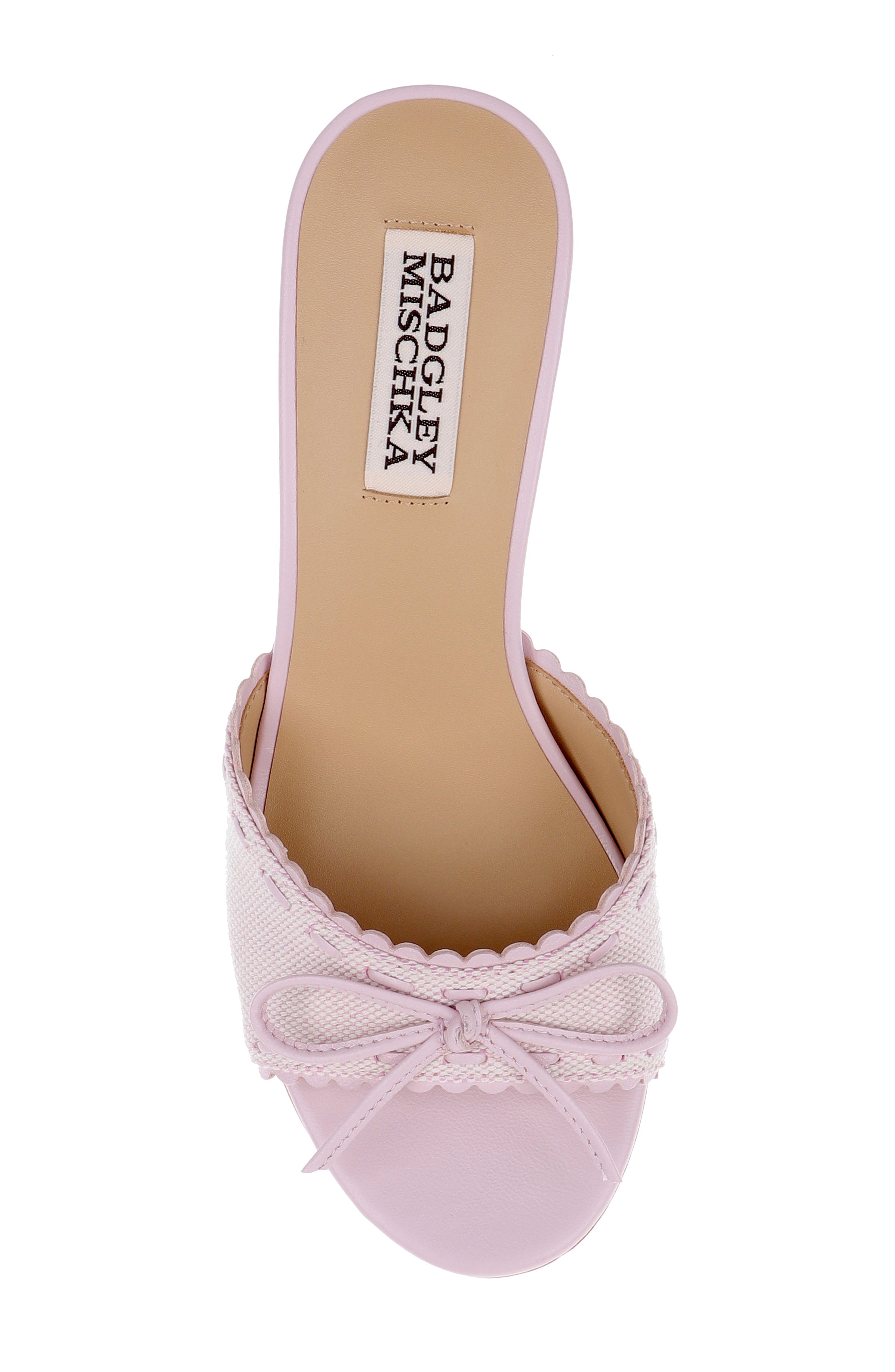 Pink | Yaritza Bow Heeled Sandal Top
