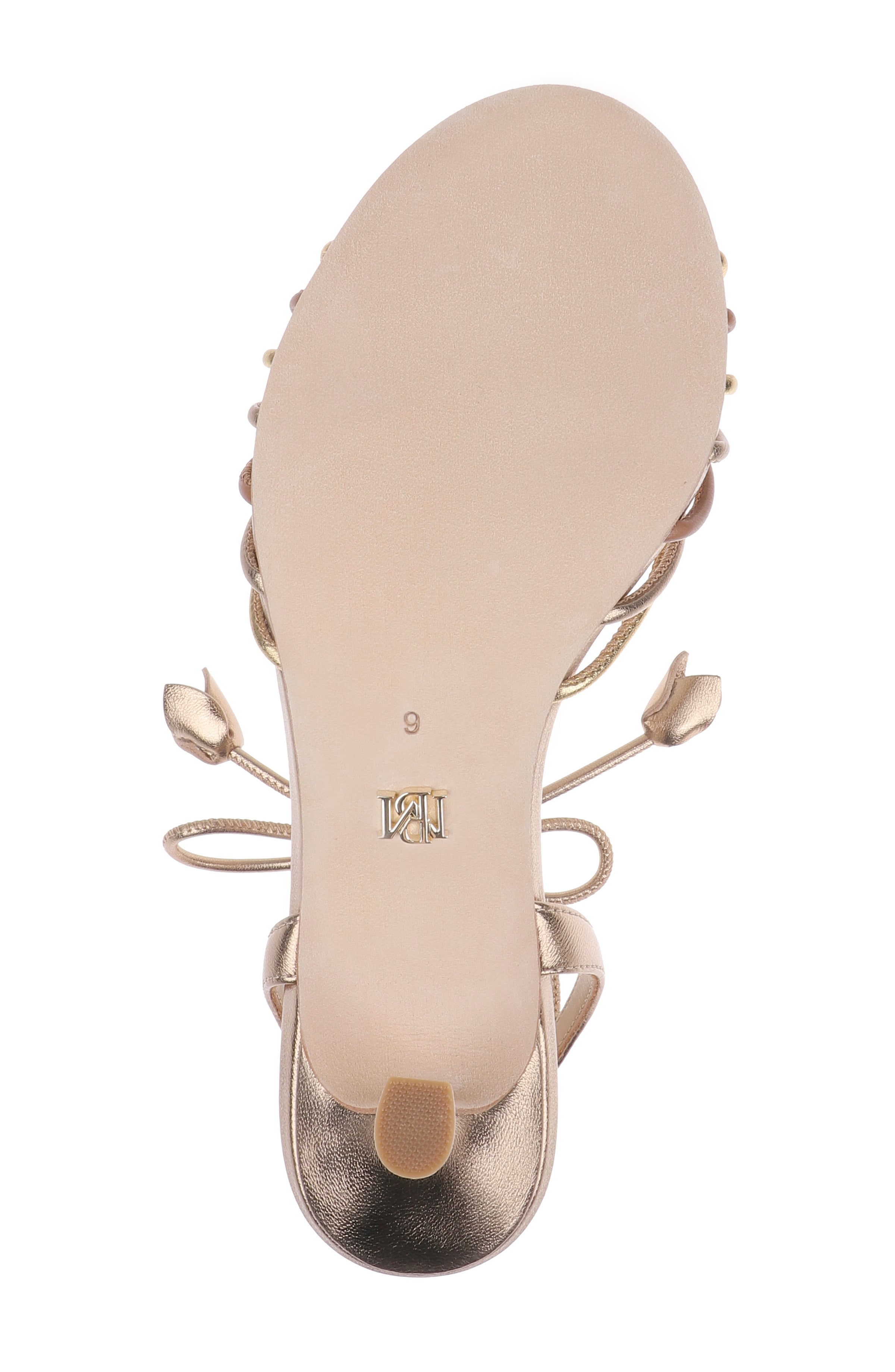 Multi | Yelena Leather Ankle Strap Sandal Sole
