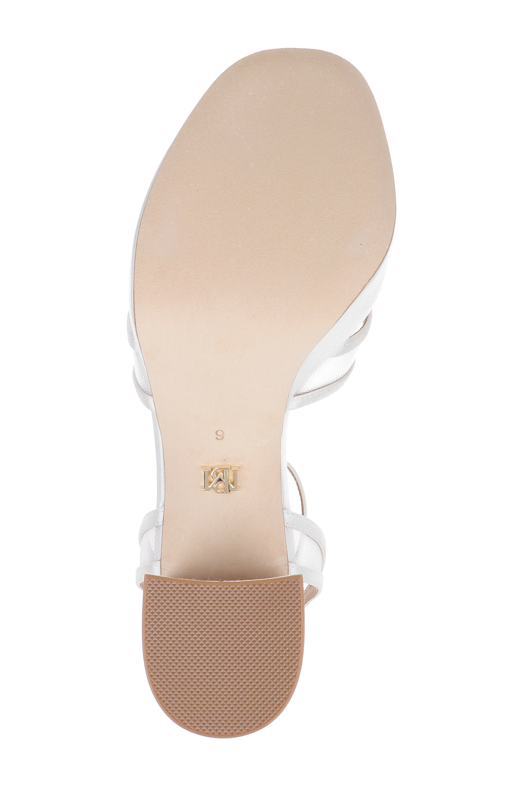 White Satin | Yohana Platform Ankle Strap Sandal Sole