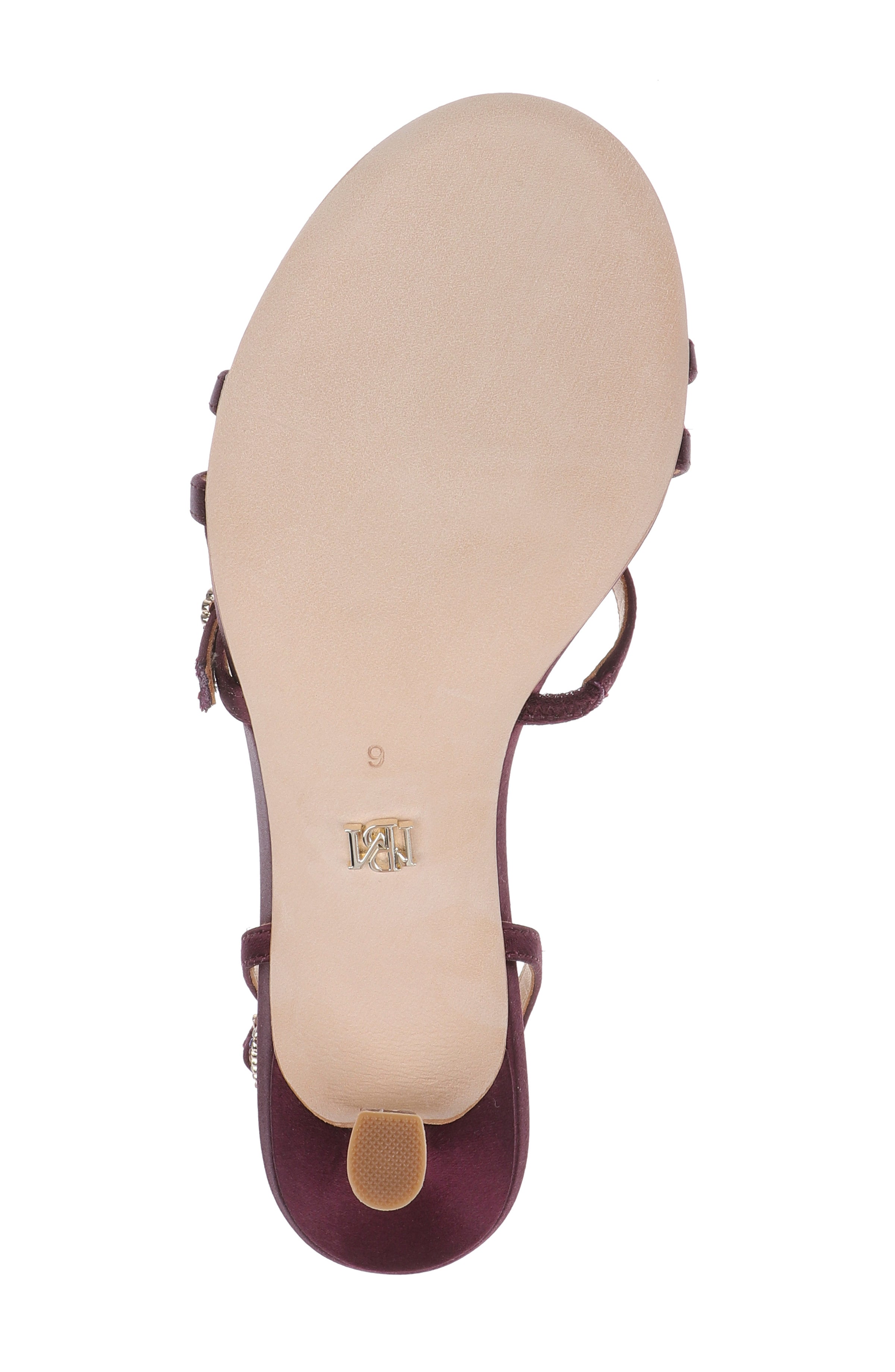 Cherry Satin | Yukon Slingback Sandal Sole