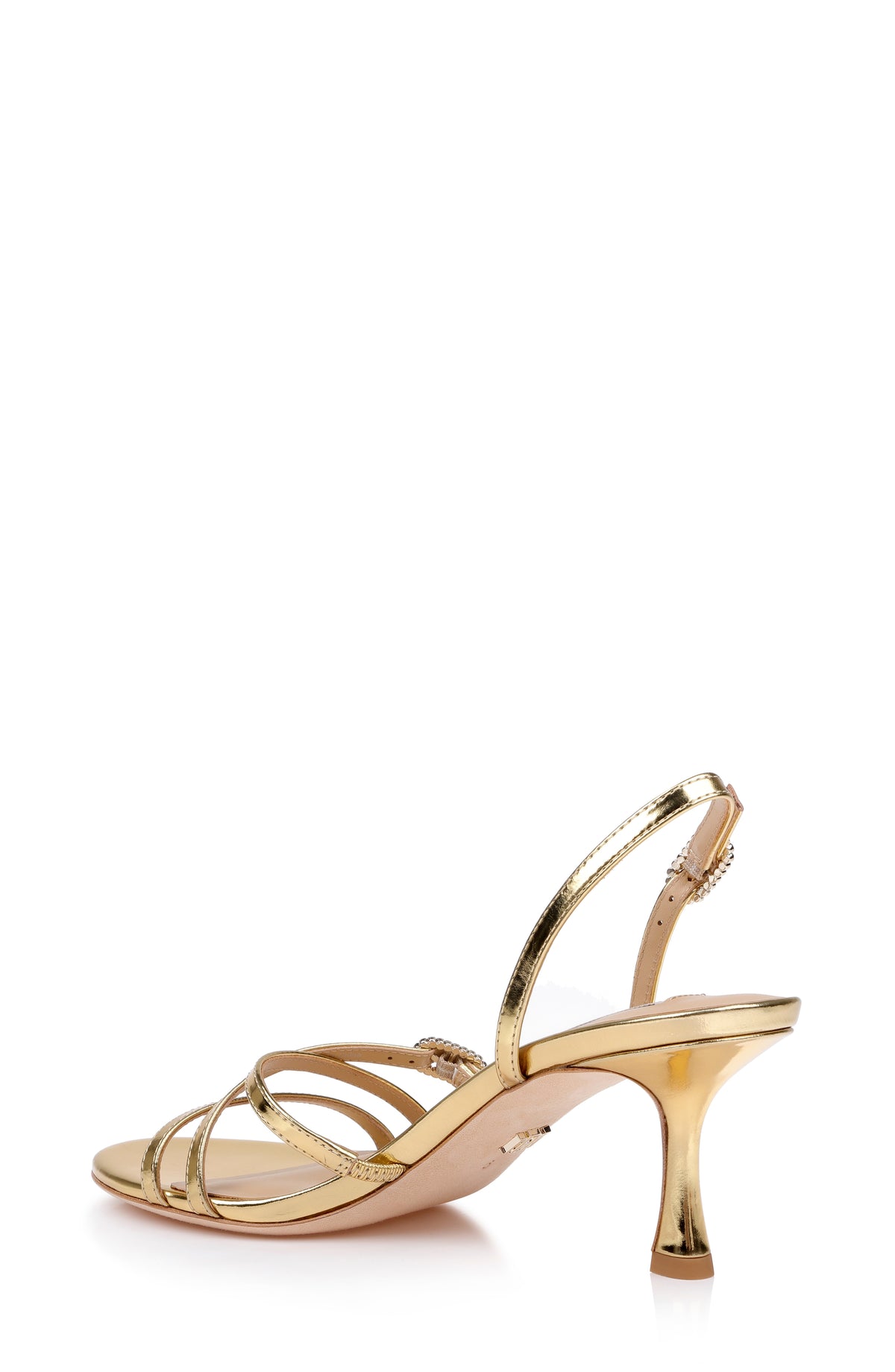 Gold Metallic | Yukon Slingback Sandal Back Side