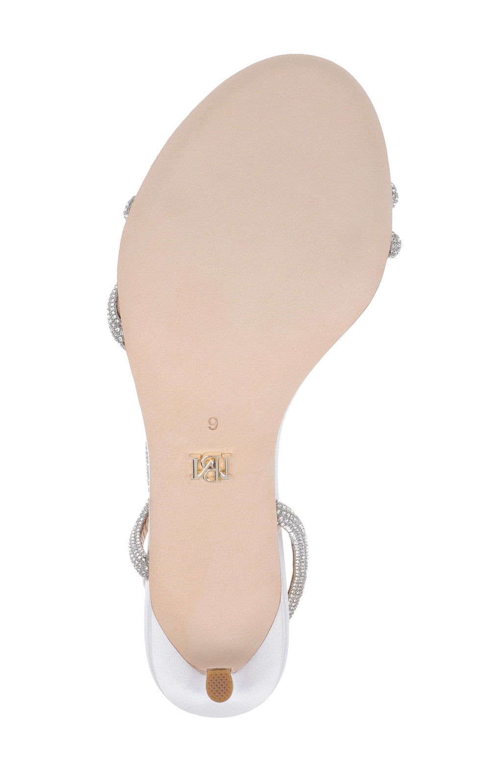 White Satin | Yulissa Slingback Sandal Sole