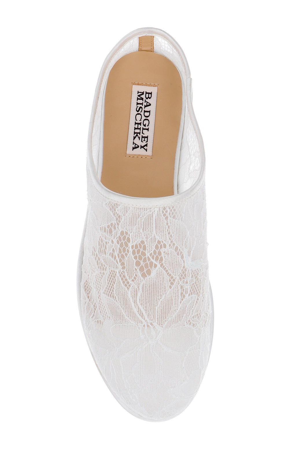 White Lace | Yumi Mesh Mule Top