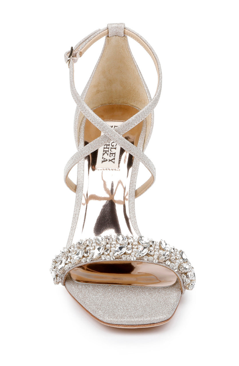 Champagne | Nala Curvy Stiletto Heel