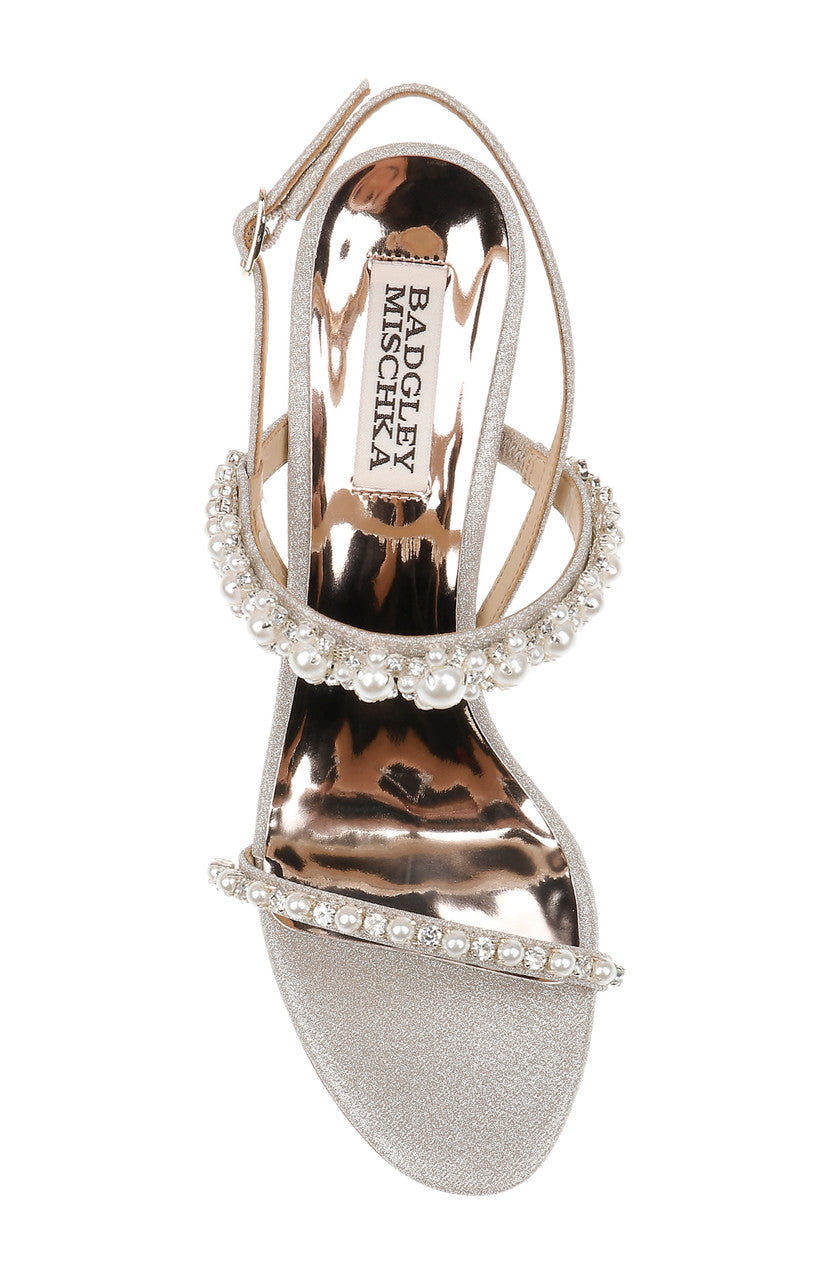 Champagne | Natasha Block Heels
