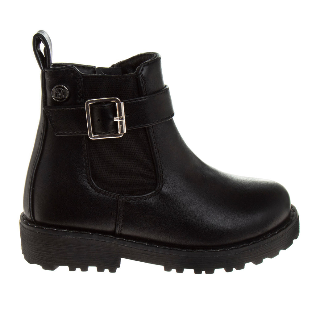 Black | Girls’ Bootie with Buckle