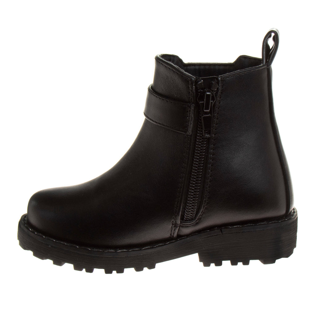 Black | Girls’ Bootie with Buckle
