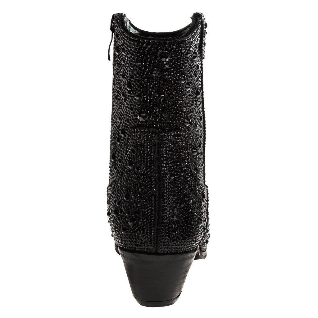 Black | Girls’ Sparkly Cowgirl Boots Back