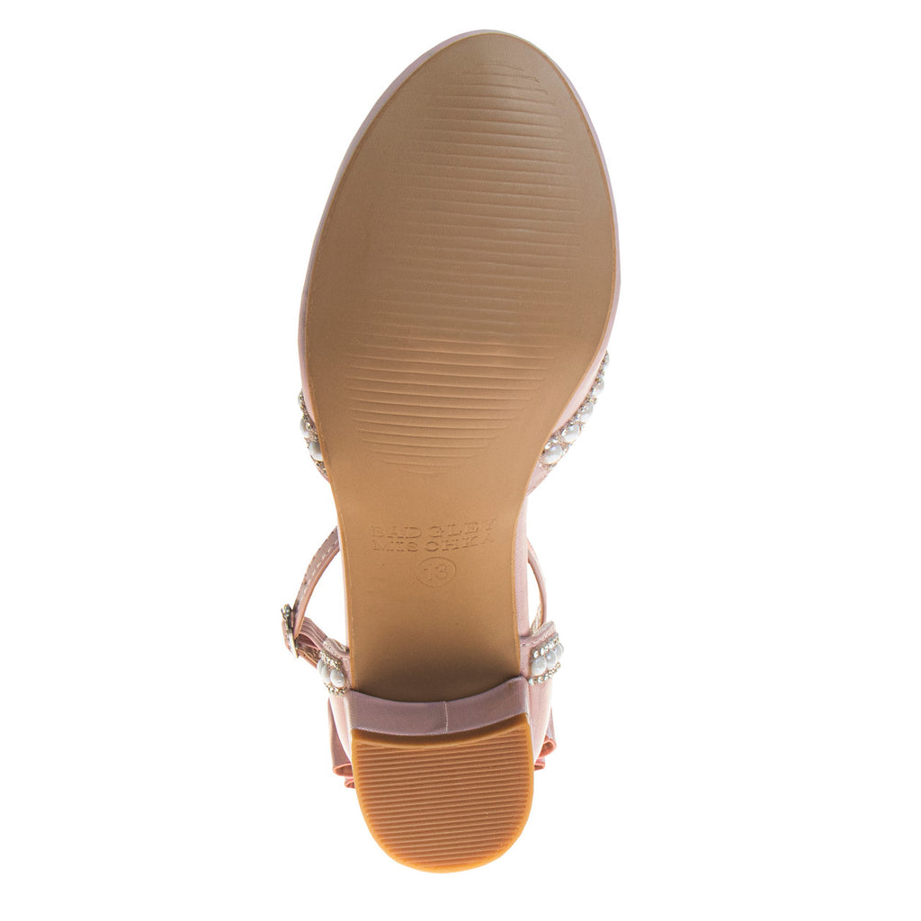 Pink | Girls' Bow d'Orsay Dress Shoes Sole