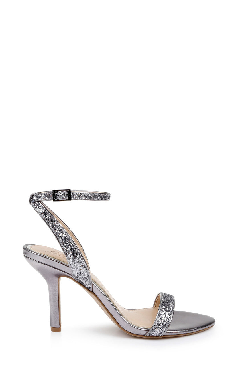 Smoke | Ojai II Crystal Adorned Sculpted Stilettos