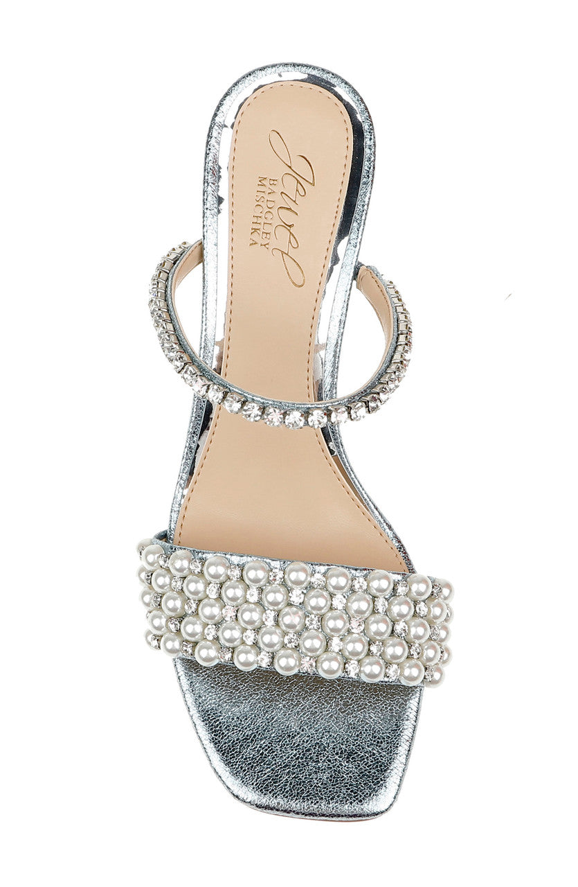 Light Blue | Orsen Pearl Block Heels