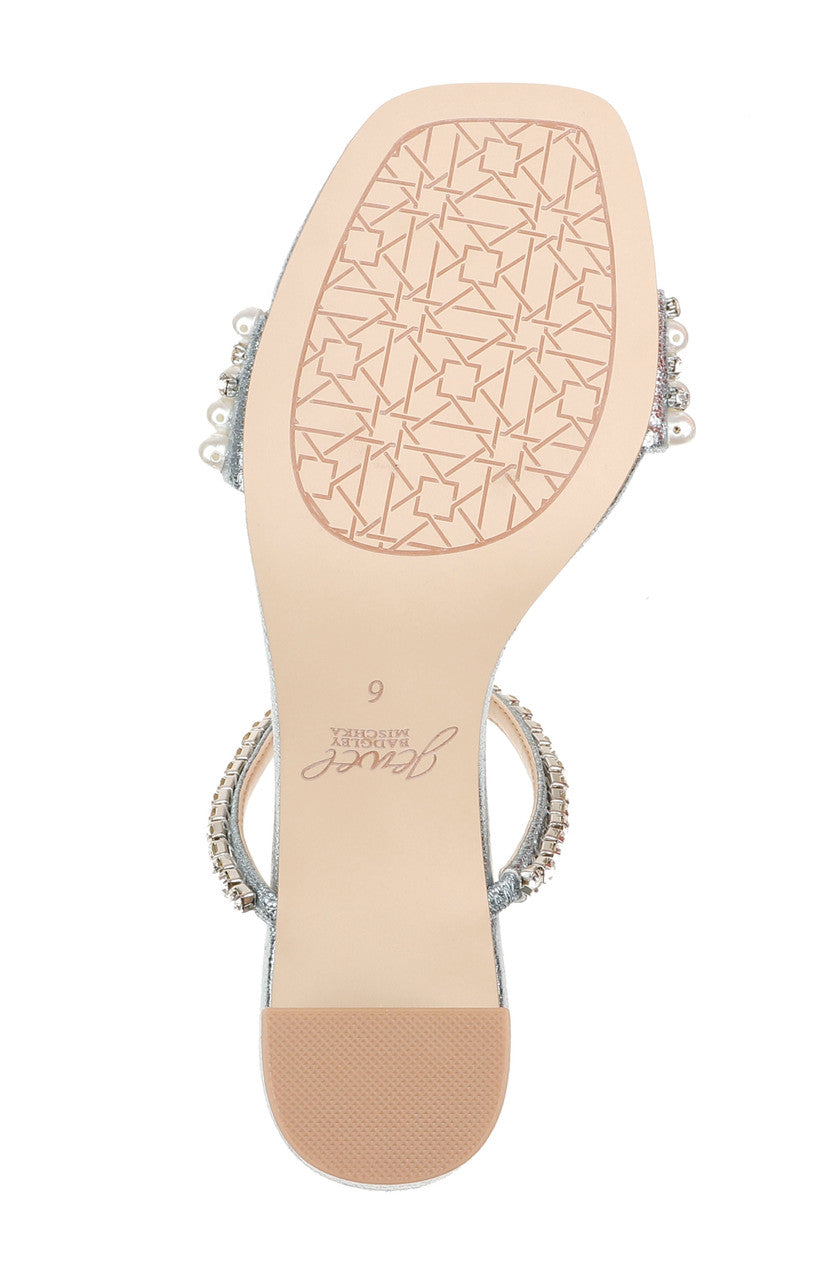 Light Blue | Orsen Pearl Block Heels