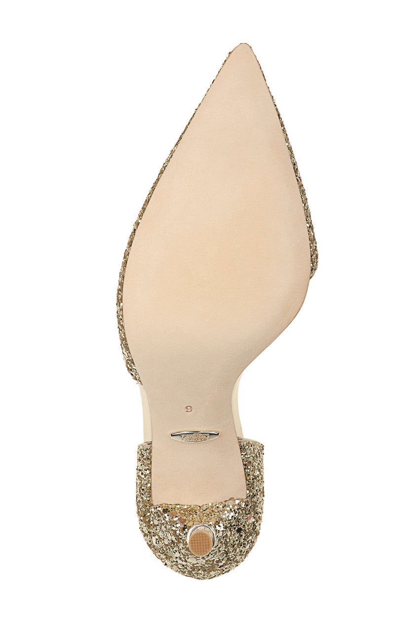 Platino | Ozara Glittered Evening Pump