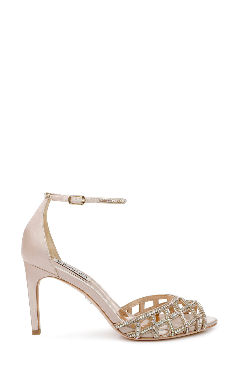 Nude | Rain Crystal-Adorned Stiletto