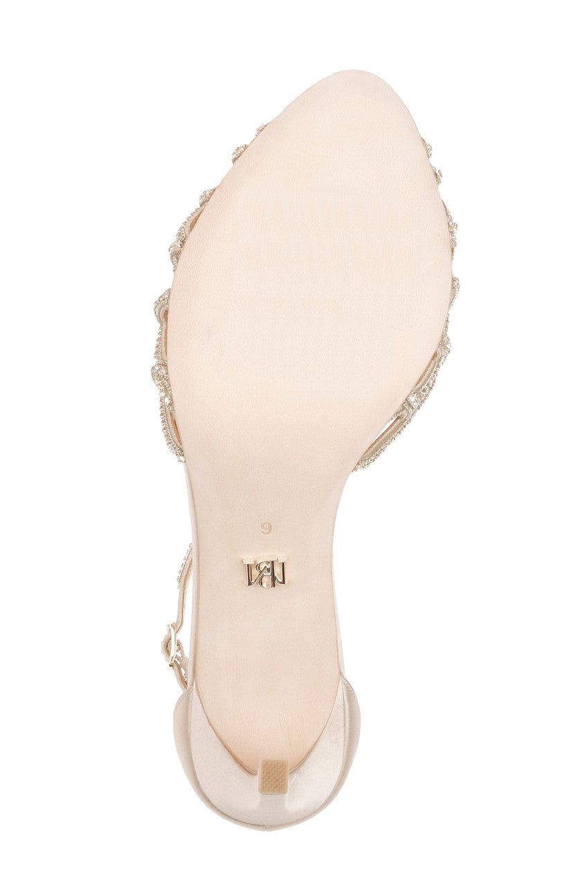 Nude | Rain Crystal-Adorned Stiletto