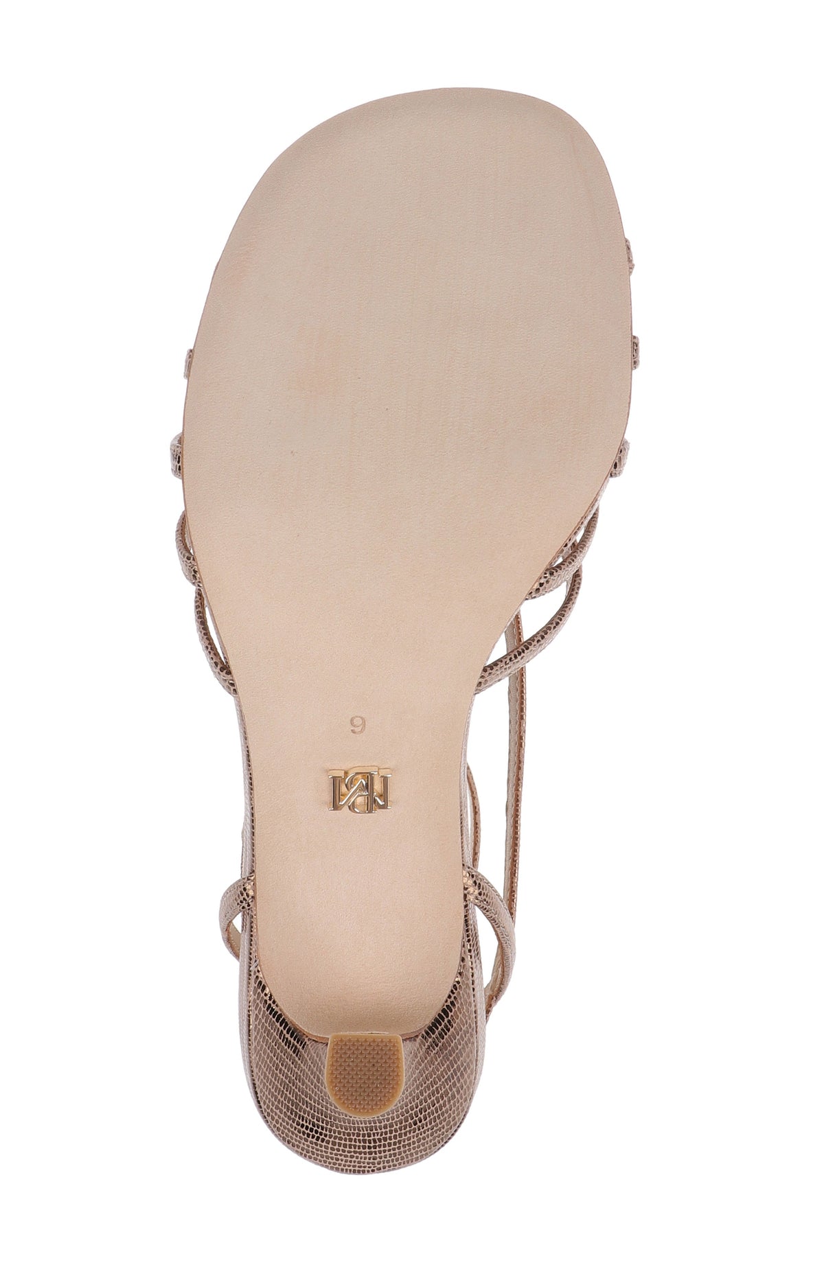 Bronze Lizard | Russell II Square Toe Ankle Strap Sandal Sole