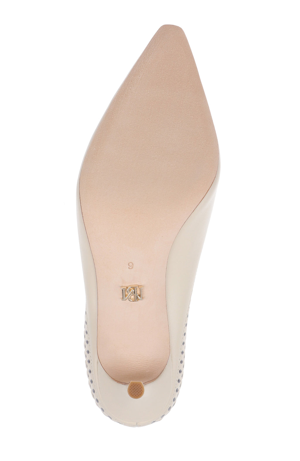 Cream/White | Rylie Pointed Toe Slip-On Mules Sole