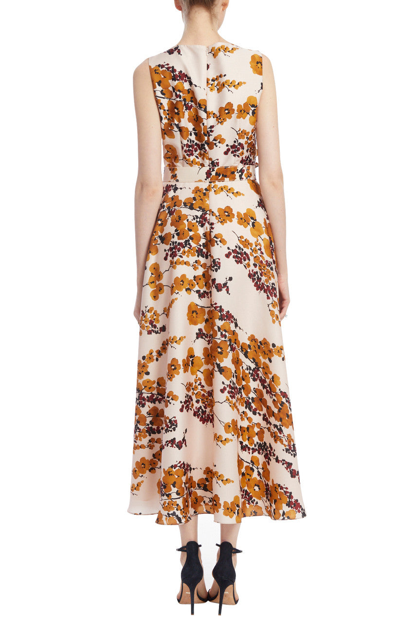 Blush Multi | Eastern-Inspired Floral Sleeveless Dress